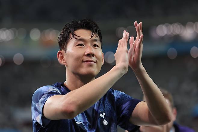 작년 8월 쿠팡플레이시리즈에 출전했던 손흥민./뉴스1