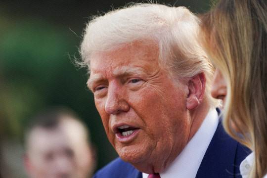 도널드 트럼프 미국 대통령. 연합뉴스