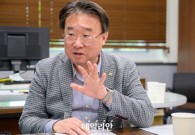 박희준 한국가스안전공사 기술이사는 지난 15일 데일리안과 인터뷰를 진행했다.ⓒ데일리안 배군득 기자