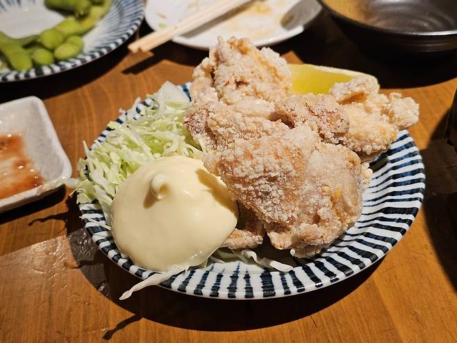 모츠나베에 생맥주 먹고 마셔요.jpg