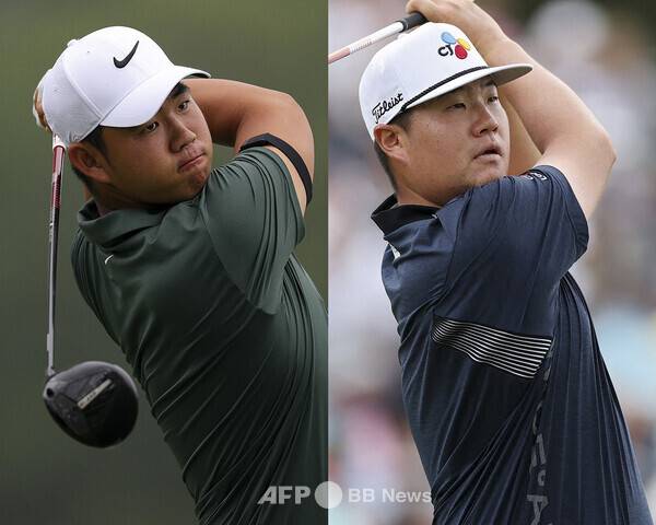 2025년 미국프로골프(PGA) 투어 3M 오픈에 출전하는 김주형, 임성재 프로. 사진제공=ⓒAFPBBNews = News1