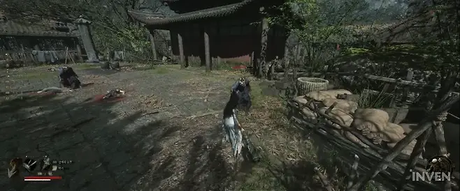 ▲ 막기 역시 마찬가지. 막을 수 있는 건 '무기' 뿐이다