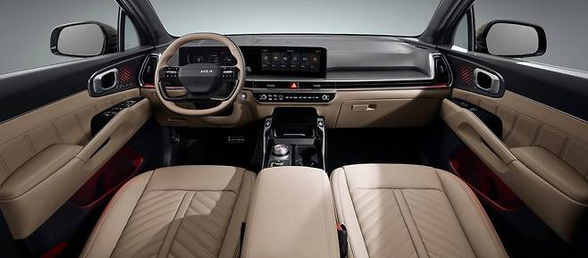 The 2026 쏘렌토 실내 / 출처=기아