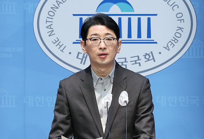 ▲ 국민의힘 당대표에 출마를 선언한 주진우 의원 [연합뉴스]&nbsp;