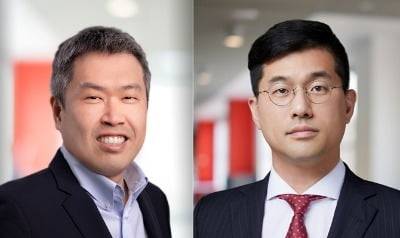 베인앤드컴퍼니 윤성원 대표 파트너·양영훈 파트너. 사진=베인앤드컴퍼니