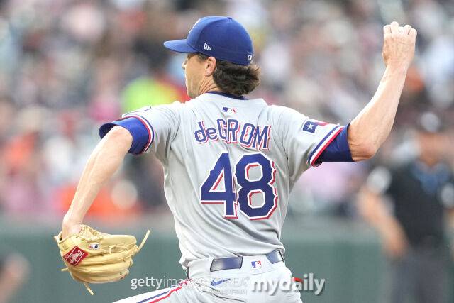 텍사스 레인저스 제이콥 디그롬./게티이미지코리아