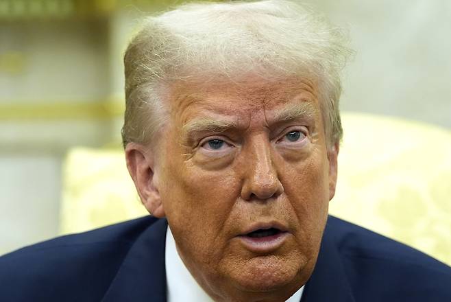 도널드 트럼프 미국 대통령 [AP]