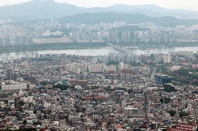 서울 시내 모습. [연합]