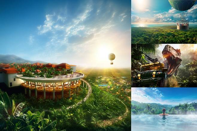 오키나와에 새로 들어선 자연 토털 테마파크 정글리아