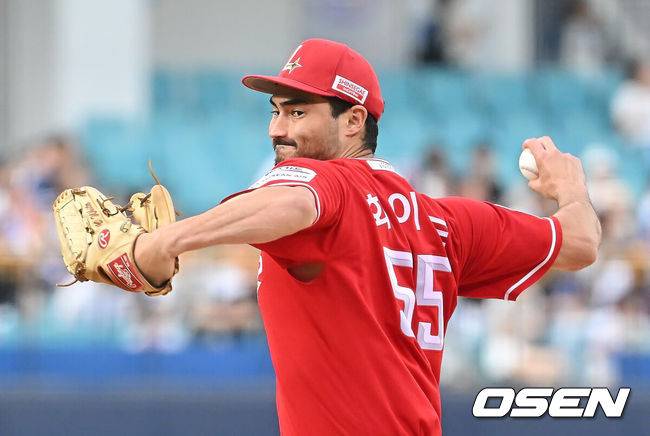 [OSEN=대구, 이석우 기자] 20250722 SSG 랜더스 화이트 085 2025.07.22 / foto0307@osen.co.kr