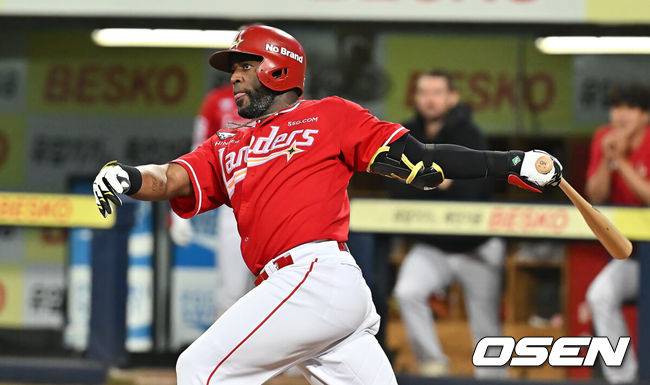 [OSEN=대구, 이석우 기자] 20250722 SSG 랜더스 에레디아 063 2025.07.22 / foto0307@osen.co.kr