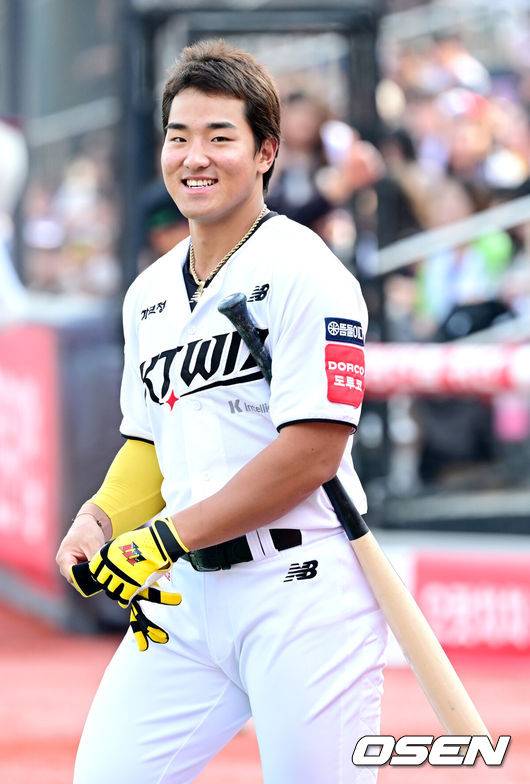 [OSEN=최규한 기자] KT 안현민. 2025.06.01 / dreamer@osen.co.kr