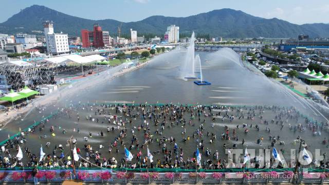 ▲2025년 정남진 장흥 물축제ⓒ장흥군