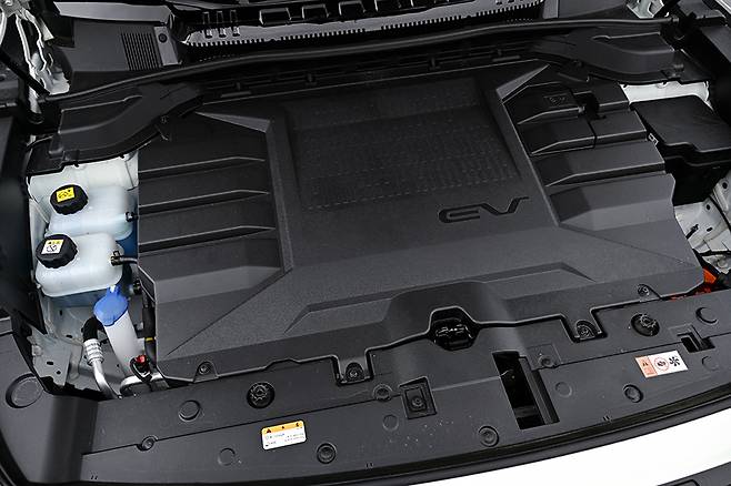 KG모빌리티 무쏘 EV. 사진: 김학수 기자