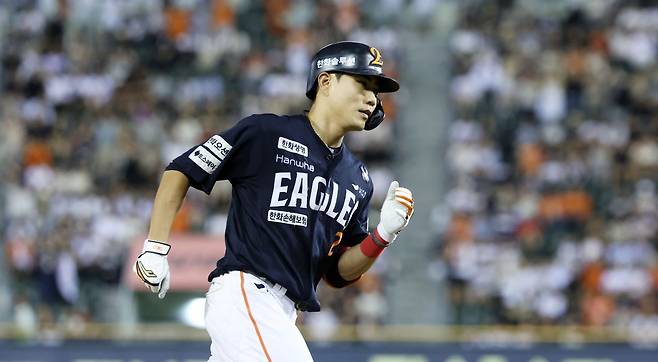 한화 심우준. 뉴시스