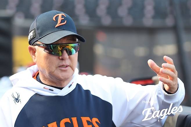 김경문 한화 감독.   한화 이글스 제공