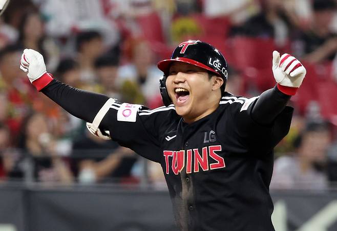 LG 문보경. 연합뉴스