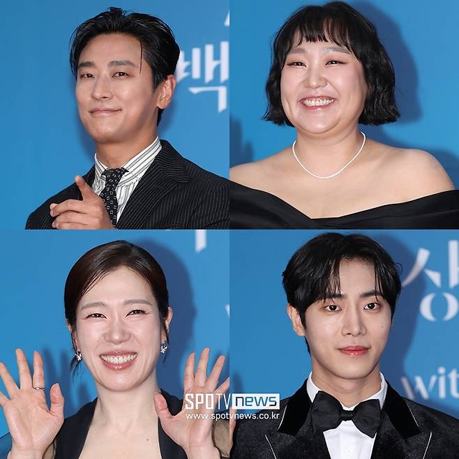 ▲ 왼쪽 위부터 시계방향으로 주지훈, 이수지, 추영우, 염혜란. ⓒ곽혜미 기자