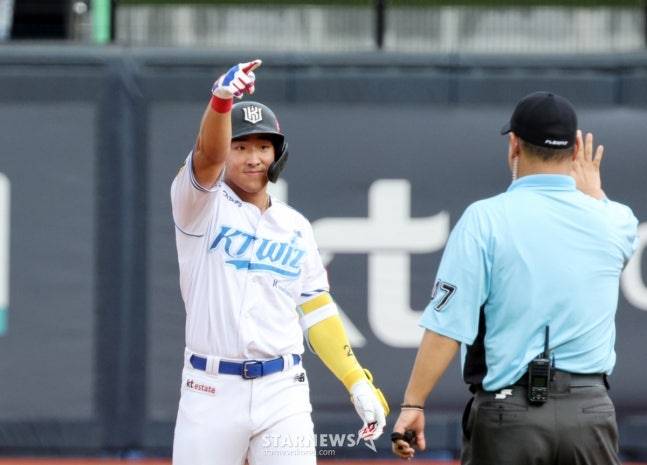 KT 안현민. /사진=강영조 선임기자