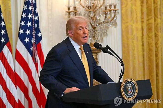 도널드 트럼프 미국 대통령 [AFP 연합뉴스 자료사진. 재판매 및 DB 금지]