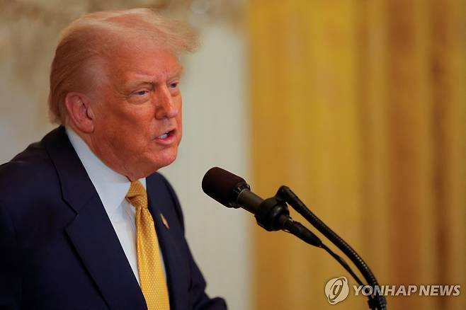 도널드 트럼프 미국 대통령 [로이터 연합뉴스 자료사진. 재판매 및 DB 금지]