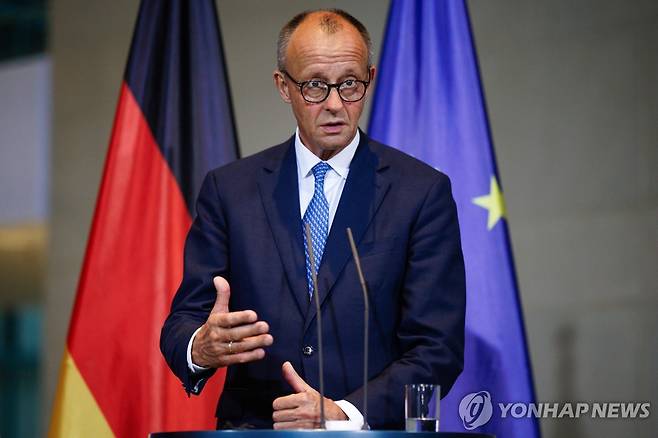 프리드리히 메리츠 독일 총리 [EPA=연합뉴스 자료사진. 재판매 및 DB 금지]