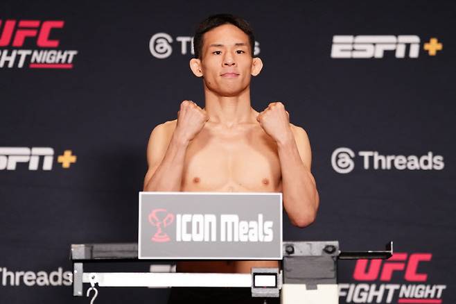 UFC 플라이급 랭킹 진입에 도전하는 박현성. 사진=UFC