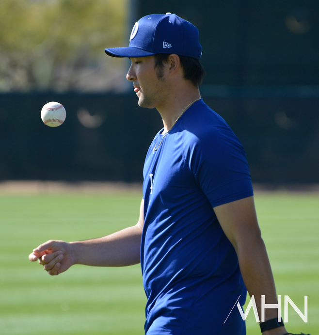 (다저스 시절의 최현일)