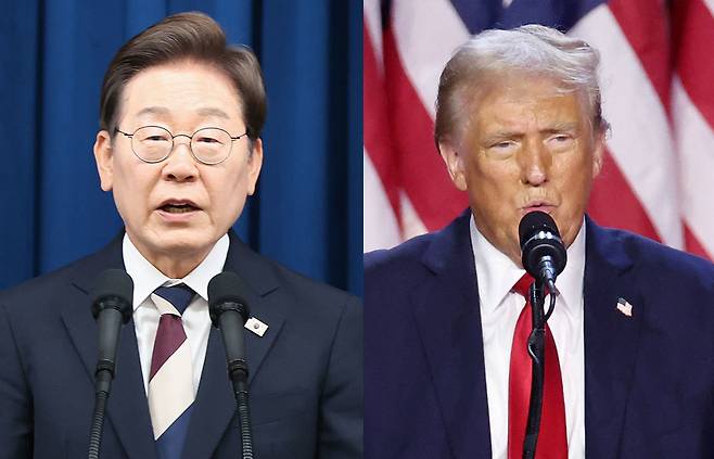 이재명 대통령과 도널드 트럼프 대통령.  뉴스1 ⓒ News1