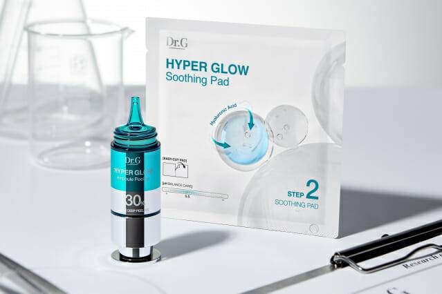 닥터지 하이퍼 글로우 30 앰플 필링 2-STEP 프로그램 (사진제공=닥터지)