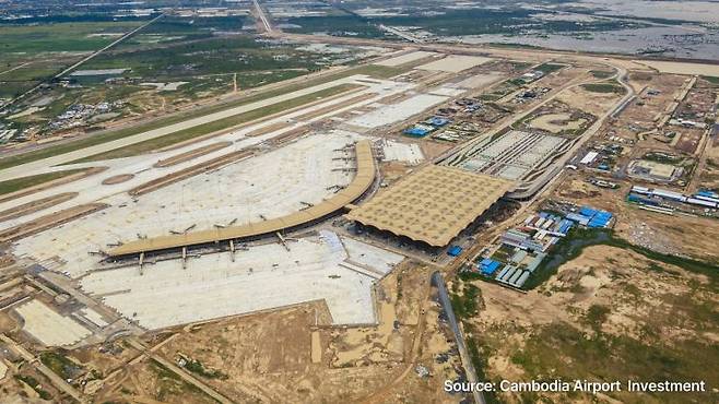 캄보디아 테코국제공항 현장 사진