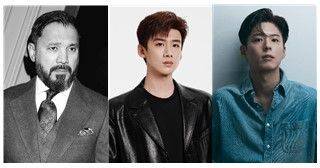 주연 남자 배우상 후보. (왼쪽부터) 베릭 아이차노프, 백경정, 박보검.