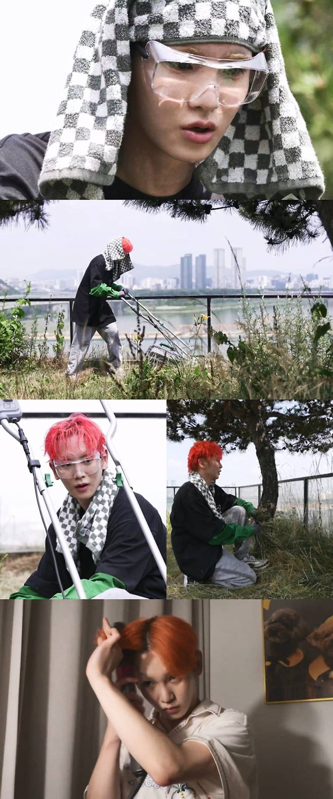 나 혼자 산다, 첫 예초 (사진: MBC '나혼산')