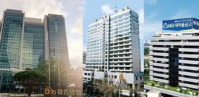 농협·수협·새마을금고 등 상호금융권 가계대출의 중도상환수수료가 인하될 전망이다. ⓒ농협중앙회, 수협중앙회, 새마을금고중앙회