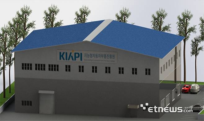 모빌리티 실제 환경 모사 전자파 지원센터 조감도