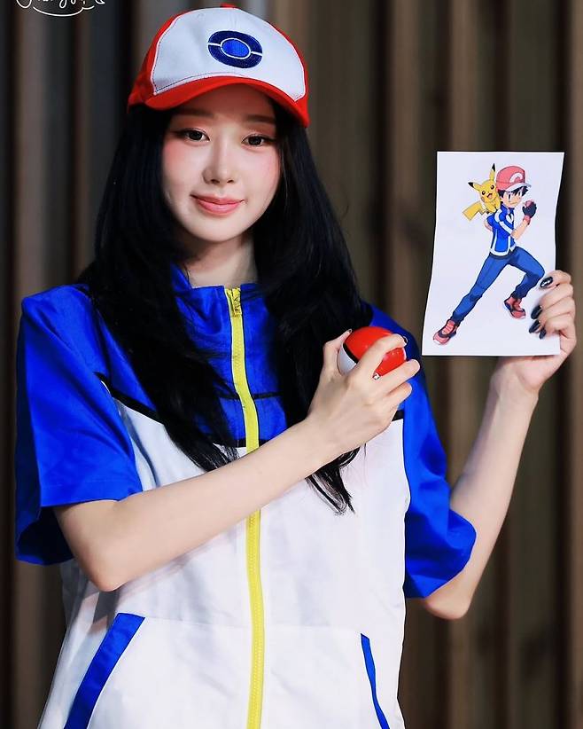 에스파 지젤 포켓몬 지우 코스프레