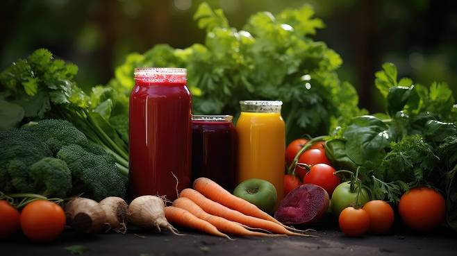 녹색 잎채소가 가지고 있는 비타민C, 식물성 생리활성물질, 그리고 마그네슘 같은 성분들도 당뇨병 위험 감소에 도움을 줄 수 있는 것으로 생각된다. 게티이미지뱅크