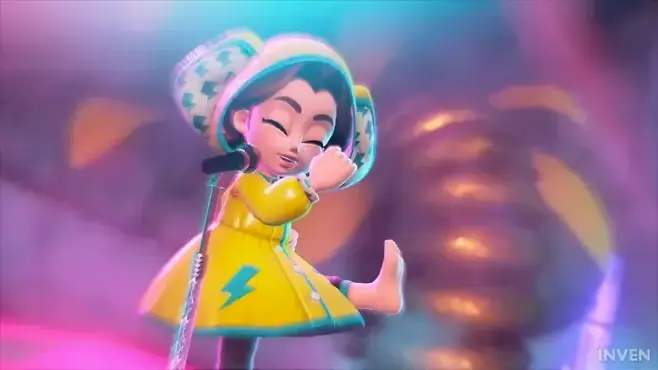 ▲ 처음에는 사람들 앞에서 노래부르는 데 쑥스러워 했던 폴린은 나중에는 먼저 노래부르며 성장하는 모습을 보인다
그리고 바난자 변신 노래는 어깨 흔들기 참기 만렙도 버틸 수 없는 흥겨움이 있다