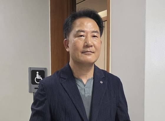 남성 동료 의원을 성추행한 혐의를 받는 상병헌 세종시의원. 연합뉴스