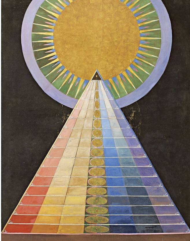 힐마 아프 클린트 ‘No. 1, 그룹 X, 제단화’, 1915. /ⓒ힐마아프클린트재단