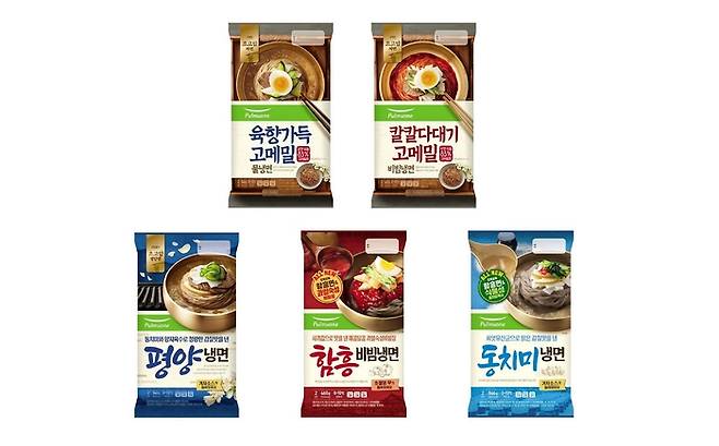 풀무원 면 제품. [사진 = 풀무원 제공]