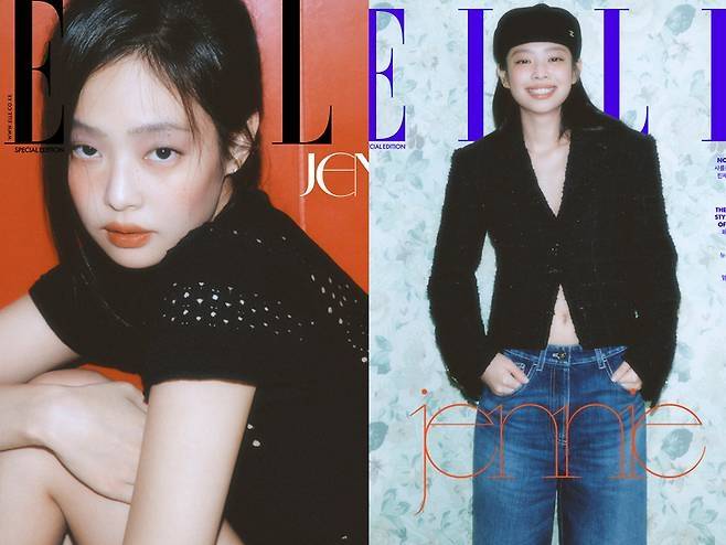 블랙핑크 제니가 다시 한 번 ‘샤넬 그 자체’임을 입증했다.사진=엘르 제공