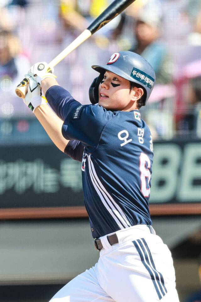 두산 베어스 오명진./두산 베어스