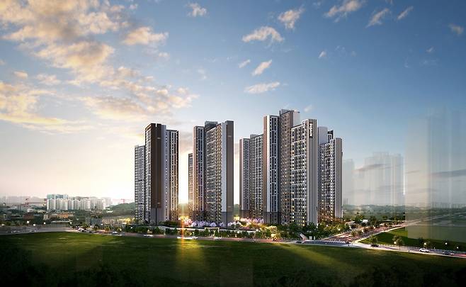 평택 브레인시티 수자인 투시도. [BS한양 제공]
