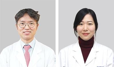 노원을지대병원 소화기내과 안상봉(사진왼쬑) 오주현 교수(오른쪽)