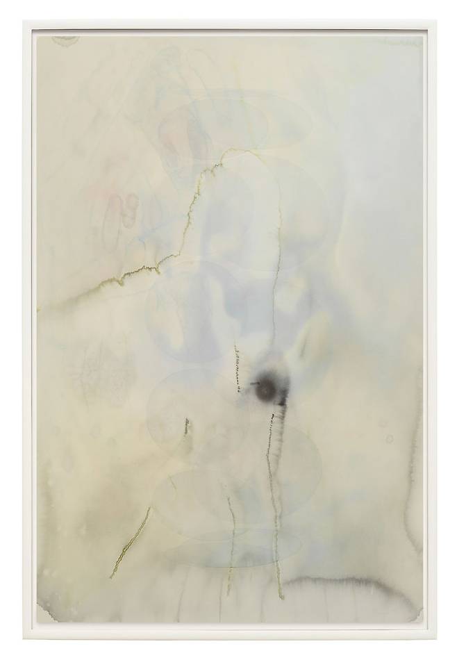 올라퍼 엘리아슨, Methane matter, 2019, 종이에 수채, 인디언 잉크, 231.6ⅹ155ⅹ8㎝, PKM갤러리 소장(사진=경기문화재단 제공) *재판매 및 DB 금지