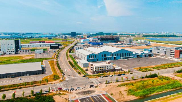 ▲새만금 국가산단 1공구의 모습 ⓒ새만금개발청