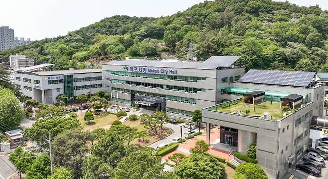 전남 목포시청 전경