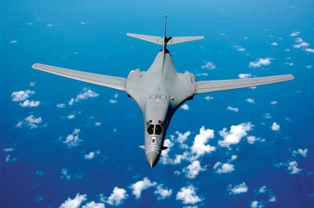 미 공군 전략폭격기 B-1B ‘랜서’. 사진 제공=미 공군