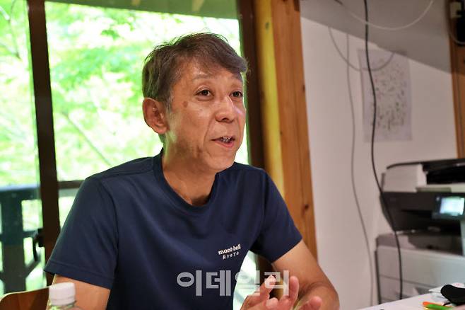 가미카쓰초 핫바 비즈니스는 마을과 관이 함께 설립한 ‘판게아’라는 회사에서 관리 관리한다_이곳의 최고경영책임자는 노노야마 사토시(55세)다(사진=강경록 여행전문기자)
